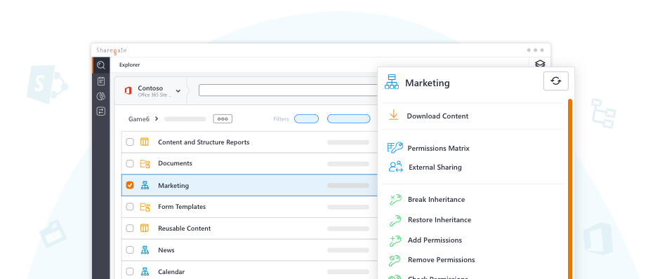 Control and manage your entire SharePoint & Office 365 environment from a single screen Control and manage your entire SharePoint & Office 365 environment from a single screen